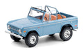 1969 Ford Bronco Sport - Brittany Blue with Sunraysia Wheels 1/18  Greenlight - 19099