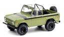 1975 Ford Bronco Sport - Medium Green Glow with Sunraysia Wheels 1/18  Greenlight - 19100