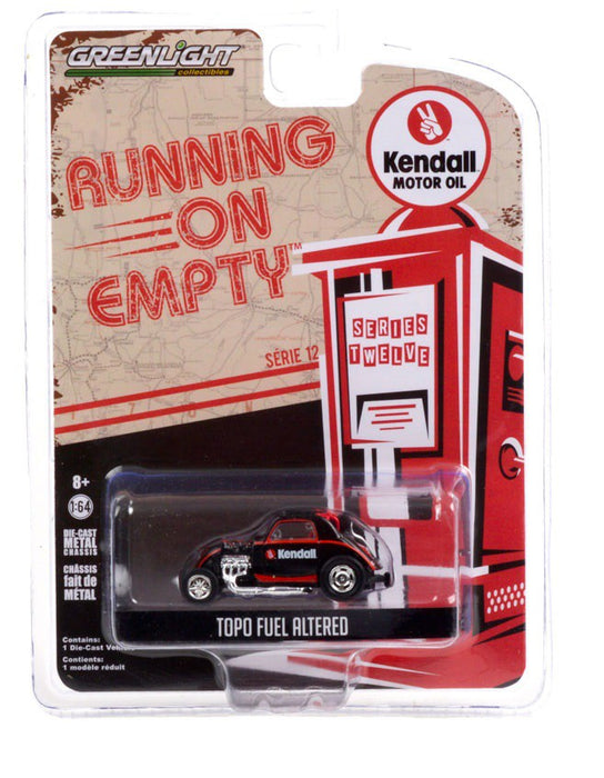 Topo Fuel Altered Dragster- Kendall Motor Oil -  Running on Empty 12 - 1-64 greenlight - 41120 F - Passion Diecast