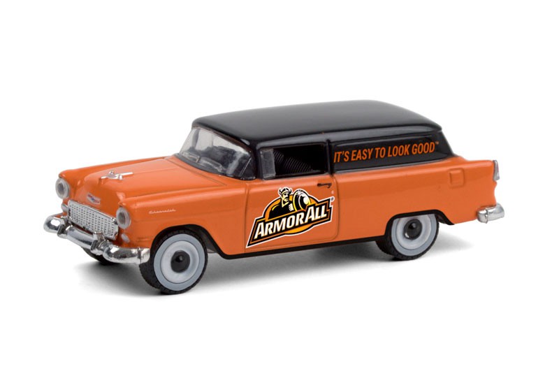 1955 Chevrolet Sedan Delivery - Armor All -  Running on Empty 12 - 1-64 greenlight - 41120 A  Passion Diecast