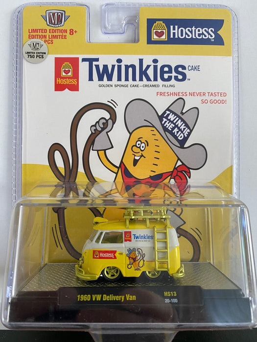 1960 Volkswagen Delivery Van Custom Short Wheelbase Twinkies Hostess - CHASE CAR M2 Machines 1:64 - 31500 HS13GR