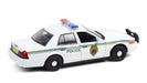 2001 Ford Crown Victoria - Miami Metro Police Department  - Dexter TV Series  -  Greenlight 1/24 , 84133 - Passion Diecast 