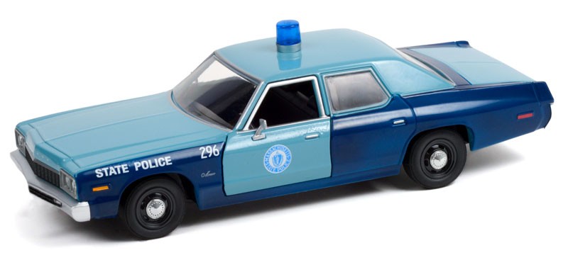 1977 Dodge Royal Monaco - Massachusetts State Police  - Greenlight 1/24  85532