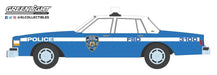 1987 Chevrolet Caprice  Police - Terminator 2 (1991) with T-1000 Liquid Metal Android Figure - Greenlight 1/18 - 19106