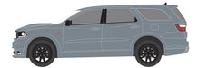 2019 Dodge Durango SRT in Destroyer Gray with Black Stripes -  1-64 greenlight - 13300 D