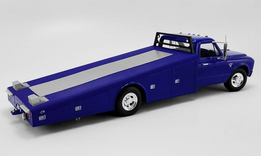 1967 CHEVROLET C-30 RAMP TRUCK - Bleu , ACME 1/18  - A1801709