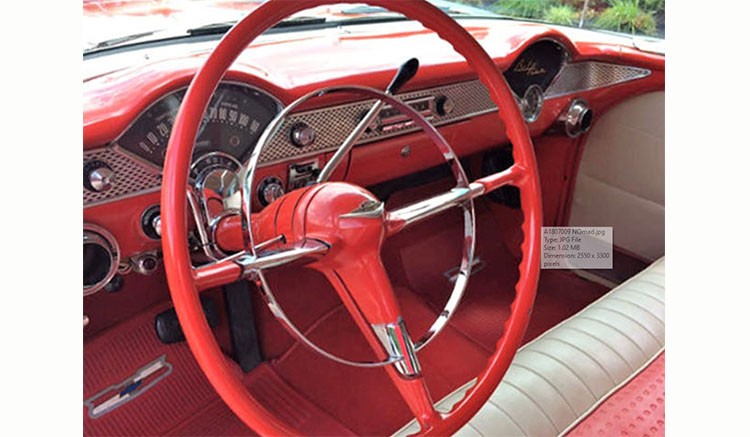 1955 CHEVROLET BEL AIR NOMAD , ACME 1/18  - A1807009