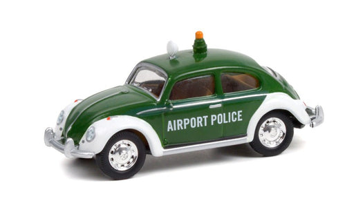 Volkswagen Beetle - Copenhagen, Denmark Airport Police - Club Vee-Dub Series 13  Greenlight 1/64  - 36030 D