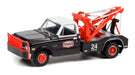 1970 Chevrolet C-30 Dually Wrecker - Texaco 24 Hour Road Service - Dually Drivers  7 - Greenlight 1-64 - 46070 B