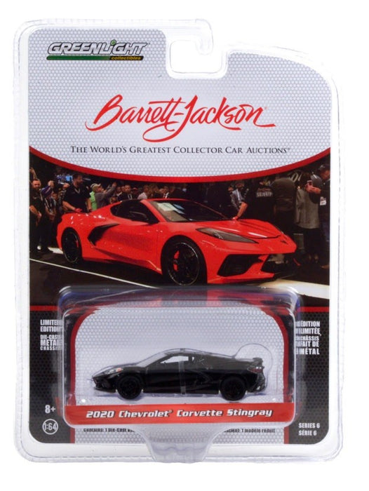2020 Chevrolet Corvette C8 Stingray  (Lot No.3007)-  Barrett-Jackson "Scottsdale Edition" Series 6 Greenlight 1-64 - 37220 F