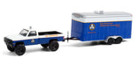 1987 Chevrolet M1008 NY  (SEMO) Communications with Communications Trailer  - Hitch & Tow 22, 1/64 Greenlight - 32220 C