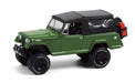1968 Jeep Jeepster Commando with Soft Top and Off-Road Parts - All-Terrain Series 11- 1/64 Greenlight - 35190 A