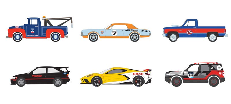 Running on Empty Series 13 Assortment - 1/64 Greenlight - 41130
