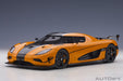 Koenigsegg Agera RS - Cone Orange / Carbon Black / Black Accents - Autoart 1/18 - 79023 - Passion Diecast