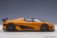 Koenigsegg Agera RS - Cone Orange / Carbon Black / Black Accents - Autoart 1/18 - 79023 - Passion Diecast