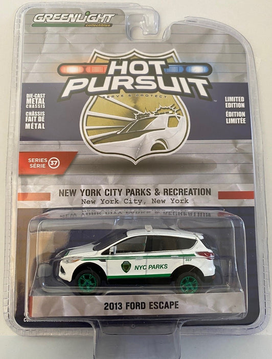 2013 Ford Escape - NYC Dep of Parks & Recreation - Hot Pursuit Series 37 -1-64 GREENMACHINE - 42950 DGR