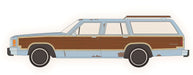 1980 Ford LTD Country Squire - Terminator 2: Judgment Day (1991) - Hollywood 32 - 1/64 Greenlight - 44920 C