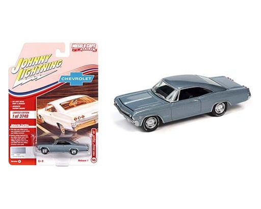 1965 Chevrolet Impala SS (Grey) - Muscle Cars USA 2021 Release 1 - Johnny Lightning 1:64 - JLSP140 A -  Passion Diecast 