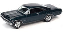 1965 Chevrolet Impala SS  Tahitian Turquoise - Muscle Cars USA 2021 Release 1 - Johnny Lightning 1:64 - JLSP140 B Diecast