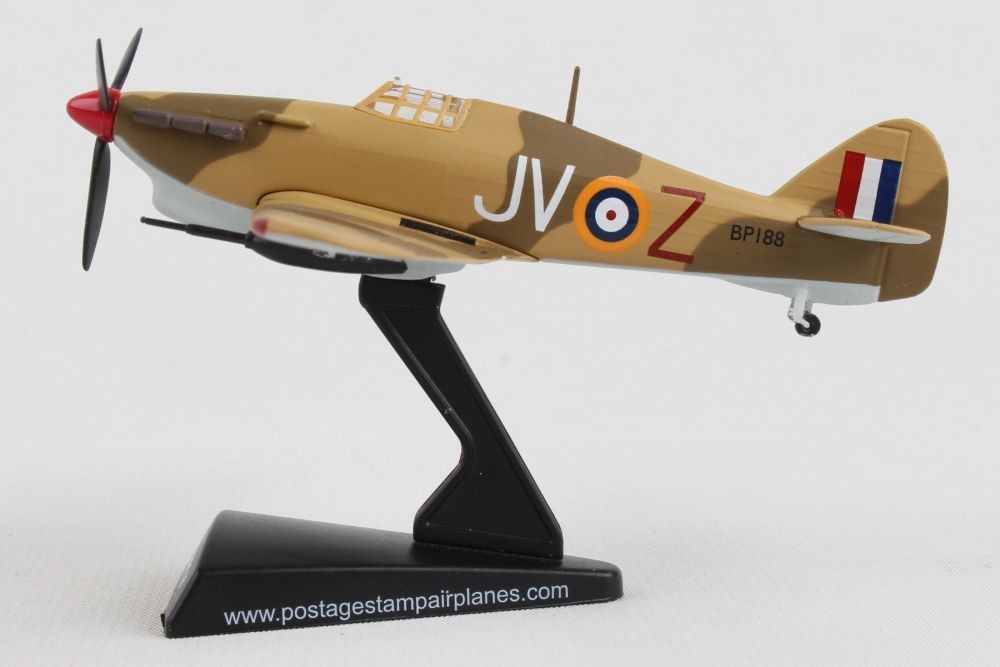 Hawker Hurricane RAF - 1/100 - POSTAGE STAMP PS5340-3 Passion diecast 