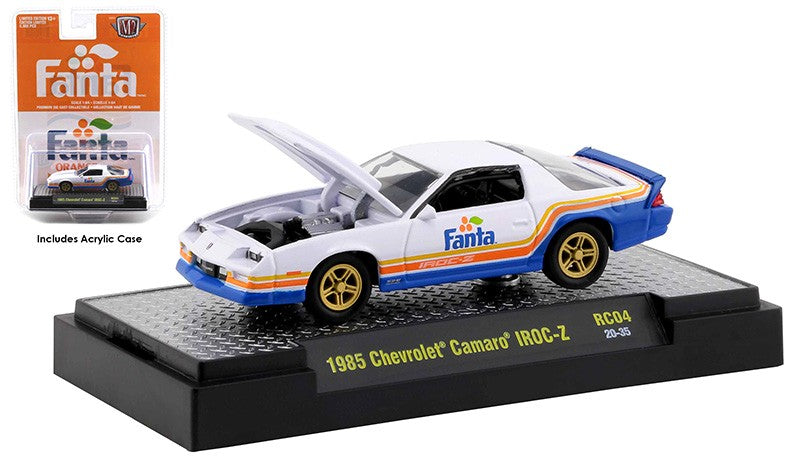 Fanta - 1985 Chevrolet Camaro IROC-Z -  M2  1:64  - 52500-RC04 C  - Passion Diecast 