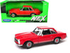 1963 Mercedes Benz 230SL Coupe Red - Welly 1/24 - 24093 RD  - Passion Diecast 