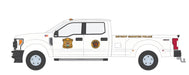 2017 Ford F-350 Dually - Detroit, Michigan Mounted Police - Dually Drivers 8 - Greenlight 1-64 - 46080 D