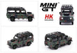 Land Rover Defender 110 Military Camouflage - Mini GT - HK Exclusives 1/64 - MGT00237 R