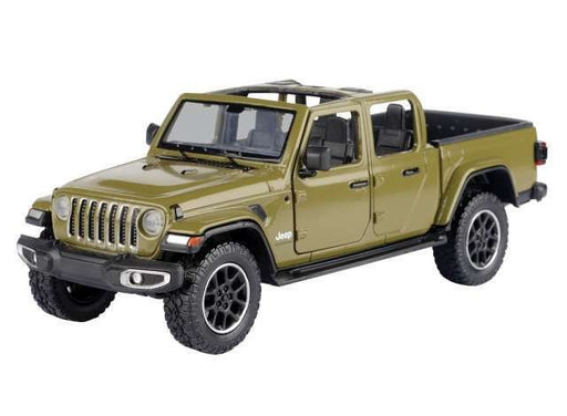 2021 Jeep Gladiator Overland Open Top Green - Motormax 1/24 - 79367 GR Passion Diecast 