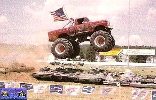 1979 Ford F-250 Monster Truck with 66-Inch Tires  Kings of Crunch - Walking Tall - Greenlight - 1/18 - 13606