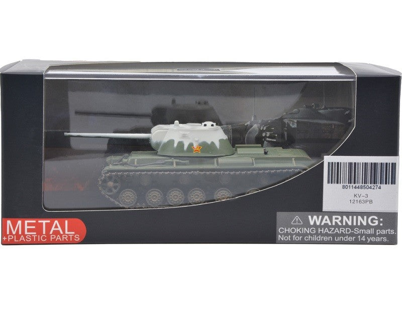 KV-3 Heavy Tank -  Winter Camouflage  Soviet Army - Panzerkampf 1:72 - 12163PB - Passion Diecast 
