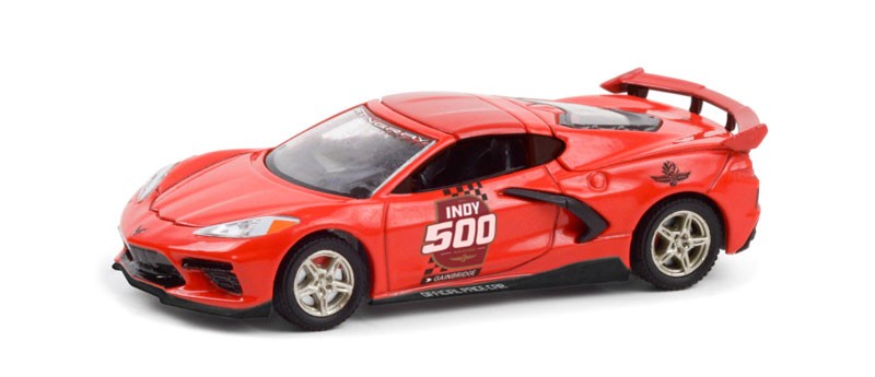 2020 Chevrolet Corvette C8 Stingray Coupe - 104th  Indianapolis 500 Official Pace Car - greenlight 1/64  Hobby Exclusive - 30227