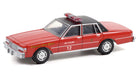 1990 Chevrolet Caprice - Chicago Fire Department - Hobby Exclusive - 1/64 Greenlight 30243