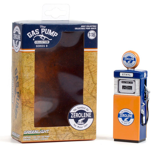 Zerolene  1951 Wayne 505  Gas Pump   Series 9 -  Greenlight  1/18 14090 B  Passion Diecast 