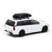 Mitsubishi Lancer Evolution Wagon With Roof Top Sky Box White - Tarmac Works  1/64 - T64R-042-WH