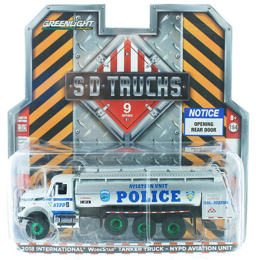 2018 International WorkStar Tanker Truck - NYPD Police Dept - Aviation Unit -  SD Trucks 9 - GREENMACHINE 1.64 - 45090 AGR