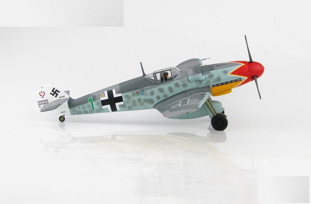 Messerschmitt Bf 109G-6 / Luftwaffe JG50 Hermann Graf, Wiesbaden, Germany, Sept 1943 - Hobby Master 1/48 HA8751 - Passion Diecas