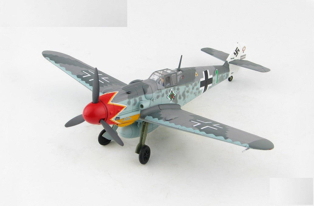 Messerschmitt Bf 109G-6 / Luftwaffe JG50 Hermann Graf, Wiesbaden, Germany, Sept 1943 - Hobby Master 1/48 HA8751 - Passion Diecas