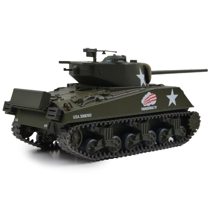 US M4A3 Sherman Tank Thunderbolt IV, 37th Tank Batt. 4th Arm. Div., Bastogne, Belgium, 1944 / Motor City Classics 1:43 23182-44