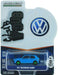 1977 Volkswagen Rabbit in Miami Blue - Club Vee-Dub Series 12  GREENMACHINE 1/64 - 36020 EGR