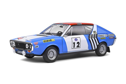 RENAULT 17 GORDINI - RALLYE PRESS ON REGARDLESS - 1974 - NO12 J.L.THERIER- Solido  1/18 S1803703
