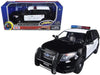 2015 Ford Police Interceptor Utility  with Flashing Light Bar, Front & Rear Lights & 2 Sounds-Motormax 1/24-79536-PassionDiecast