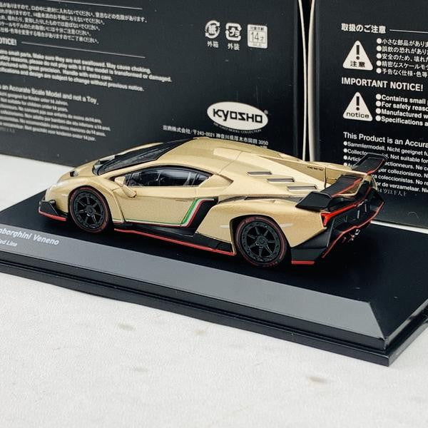 Lamborghini Veneno - Gold - Kyosho 1:64 - KS07040A1