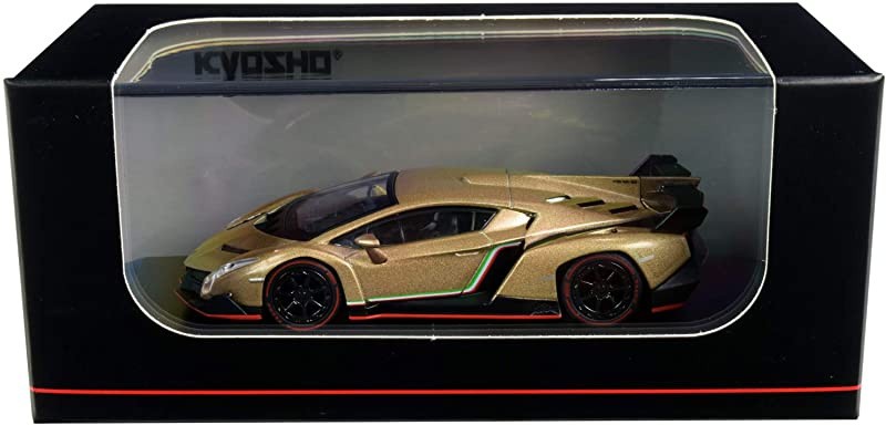 Lamborghini Veneno - Gold - Kyosho 1:64 - KS07040A1