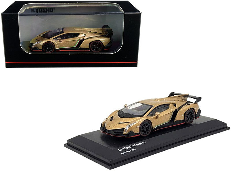 Lamborghini Veneno - Gold - Kyosho 1:64 - KS07040A1