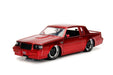 1987 Buick Grand National Red "Big Time Muscle" - Jada 1/24 - 30342 B -  Passion Diecast 