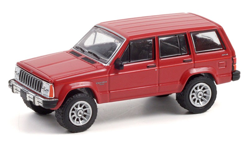 1985 Jeep Cherokee Pioneer - All-Terrain Series 12- 1/64 Greenlight - 35210 A