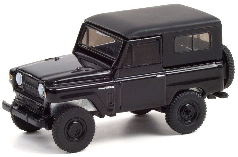 1970 Nissan Patrol - Black Bandit Series 25  - 1/64 Greenlight - 28070 B