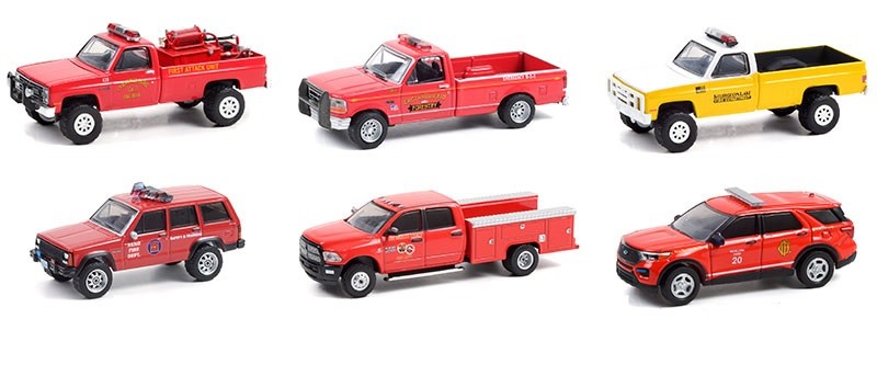 Fire & Rescue Series 1 assortment  - 1/64  Greenlight  - 67010