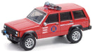 1990 Jeep Cherokee - Reno, Nevada Fire Department - Fire & Rescue Series 1 - Greenlight 1/64 - 67010 D